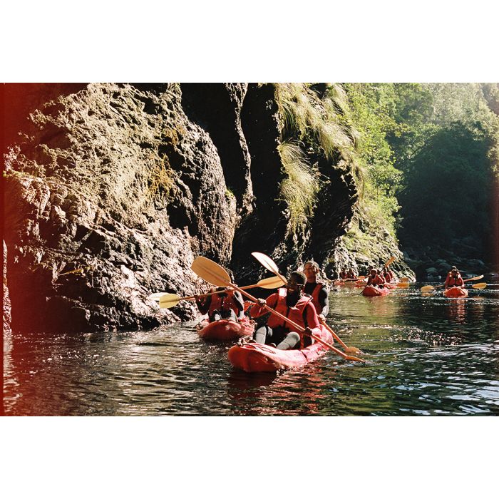 Thrillseekers Tsitsikamma National Park Friends having fun Kayaking